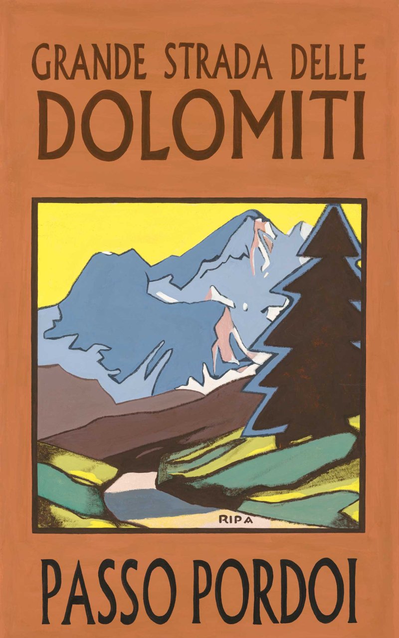 Plakat - Ripa - Pordoi