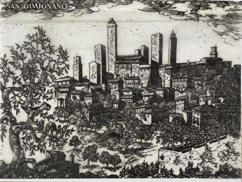 Plangger Popp Lieselotte - San Gimignano