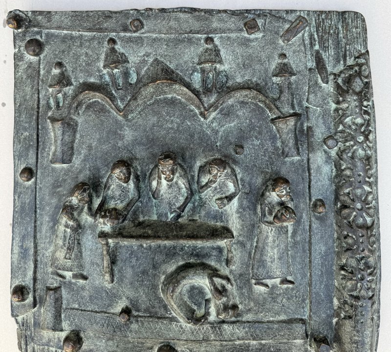 Porta Basilica di San Zeno - Die Vertreibung der Stammeltern aus dem Paradies