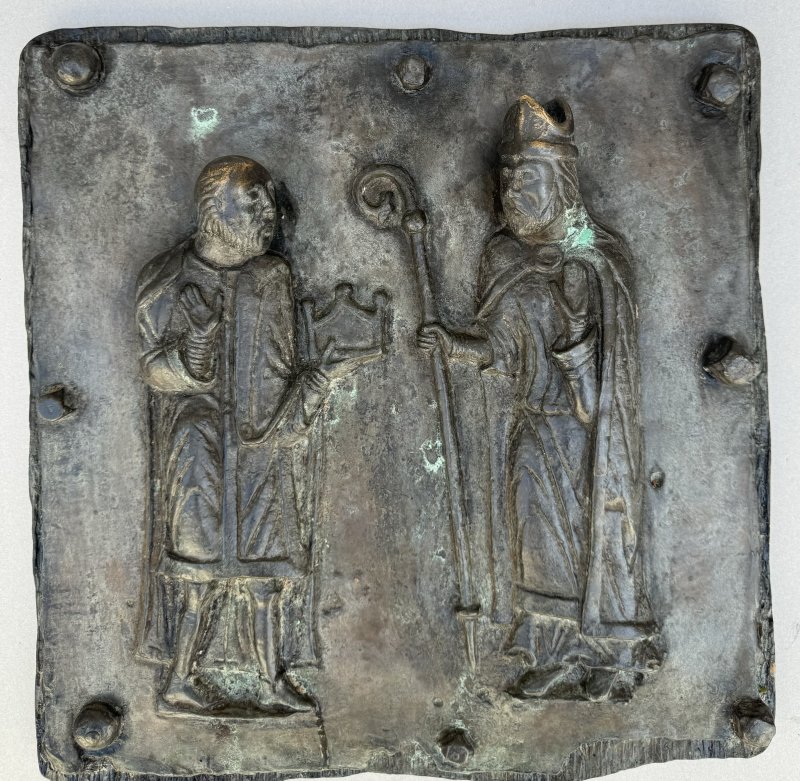 Porta Basilica di San Zeno - Gallienus übergibt sein Krone an den heiligen Zeno