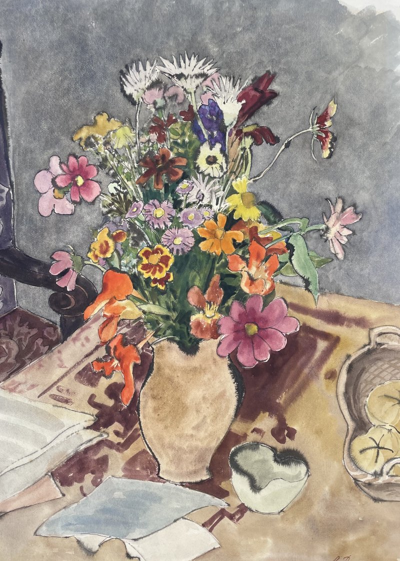 Rungg(aldier) Luis - Stillleben mit Blumenvase