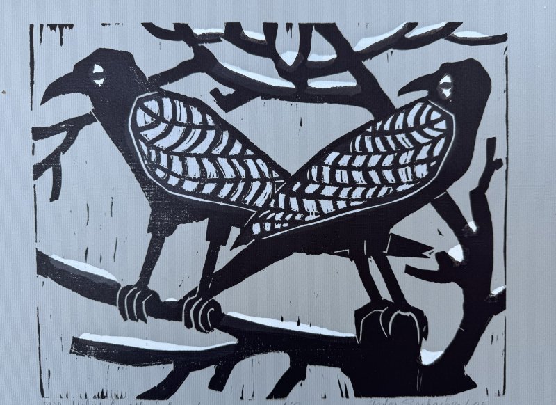 Seebacher Peter - Raben im Winter