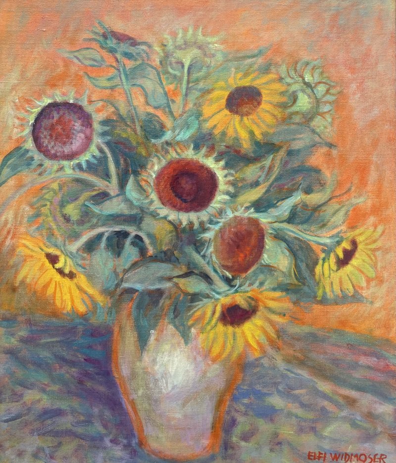 Widmoser Elfi - Sonnenblumen