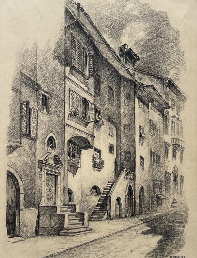 Zinner Robert - Silbergasse in Bozen