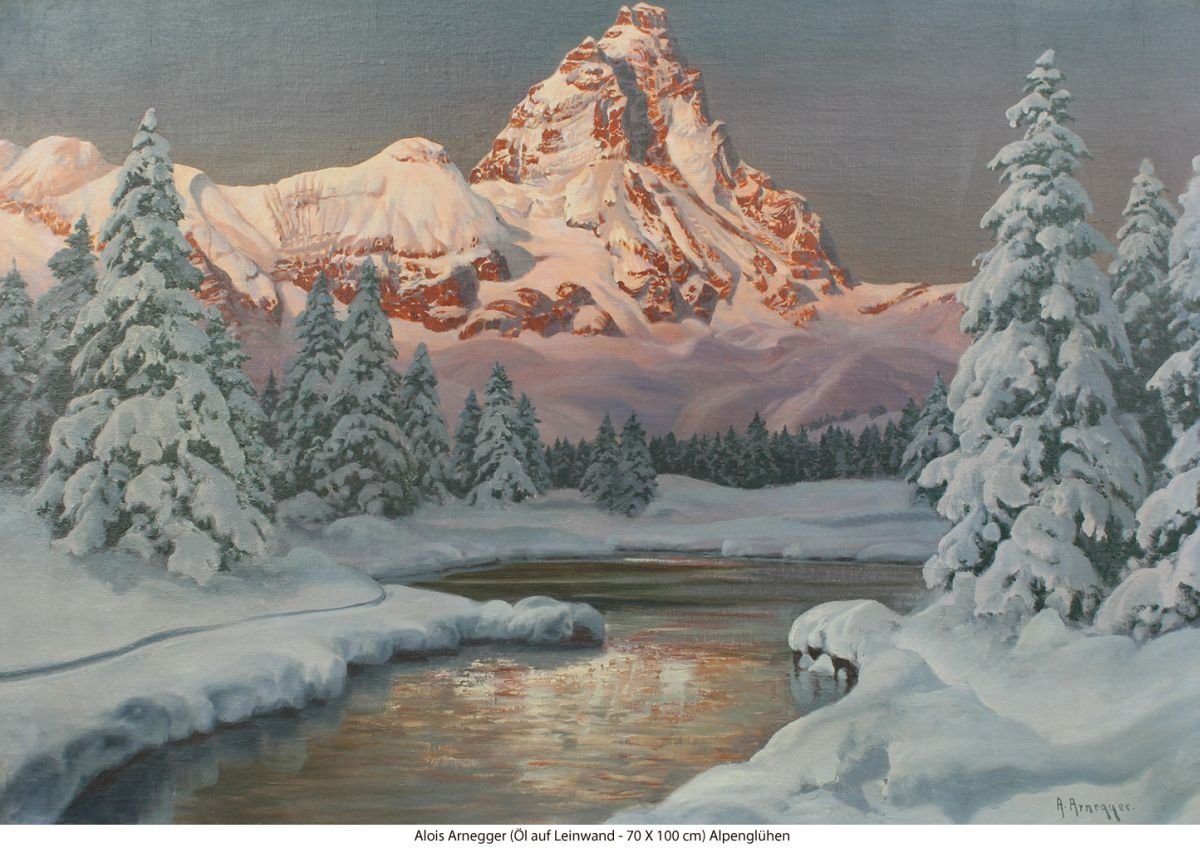 Arnegger Alois - Alpenglühen