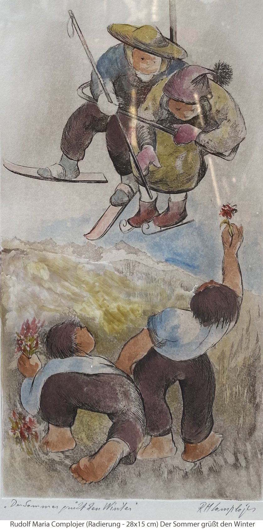 Complojer Maria Rudolf - Der Sommer grüßt den Winter