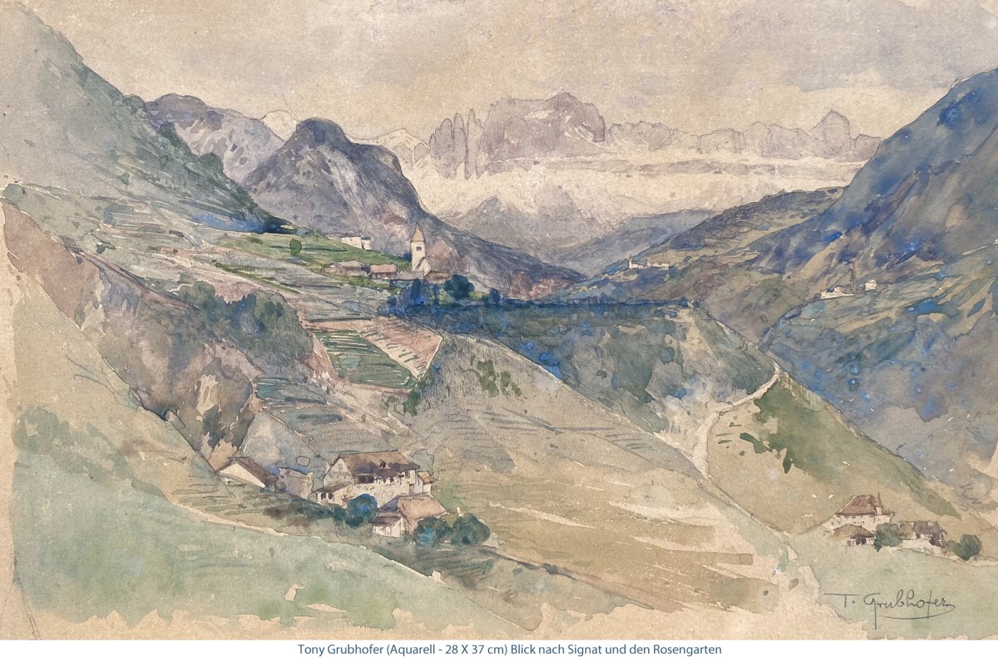 Grubhofer Tony - Blick nach Signat