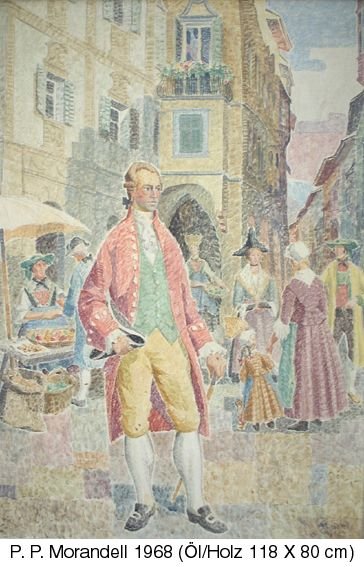 Morandell Peter Paul - Goethe in Bozen