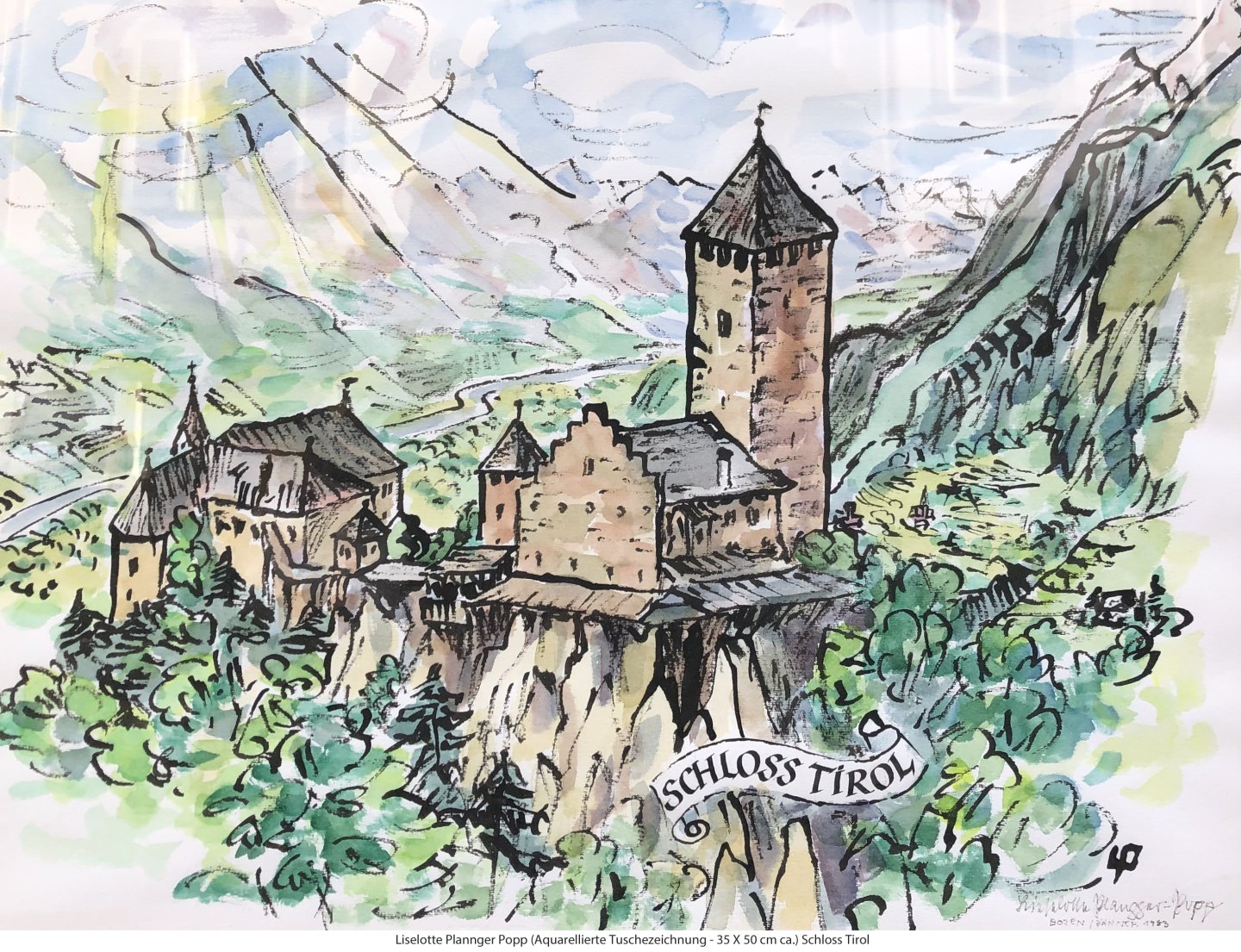Plangger Popp Liselotte - Schloss Tirol