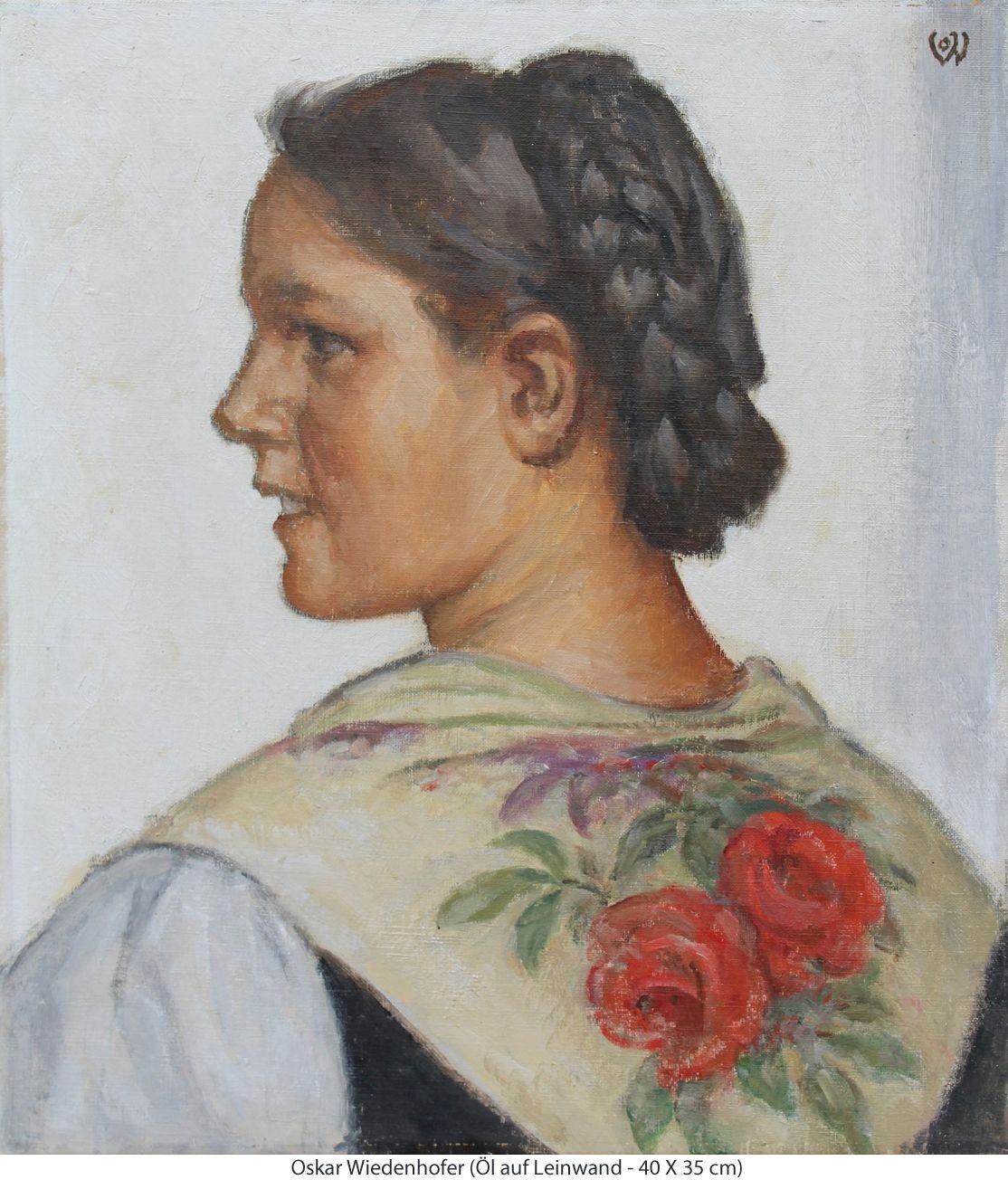 Wiedenhofer Oskar - Junge Trachtenfrau