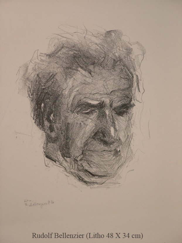 Bellenzier Rudolf - Portrait von Hubert Mumelter