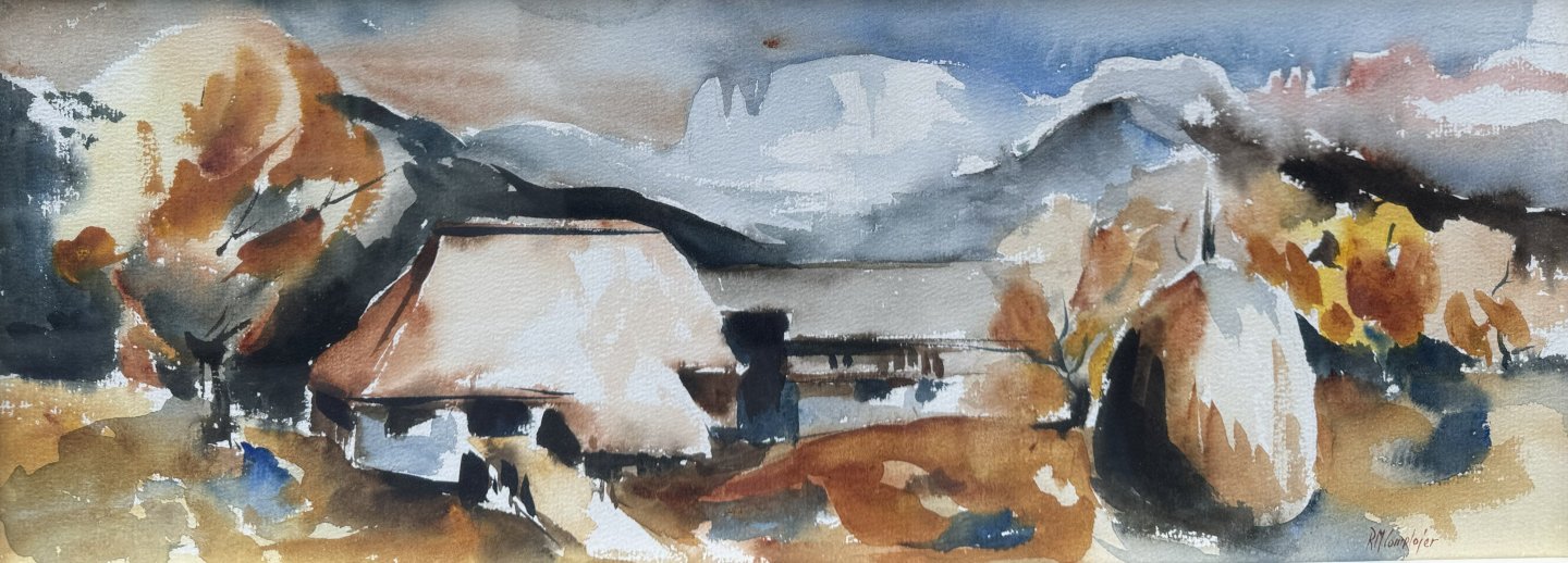 Complojer Rudolf Maria - Blick zum Schlern