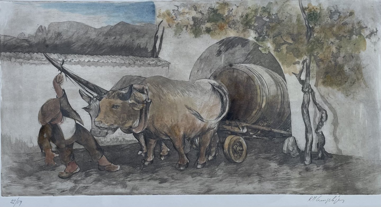 Complojer Rudolf Maria - Ochsengespann