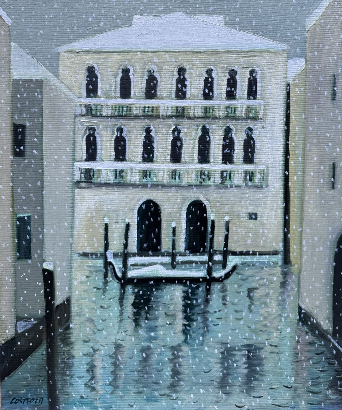 Costazza Josef - Venedig im Winter