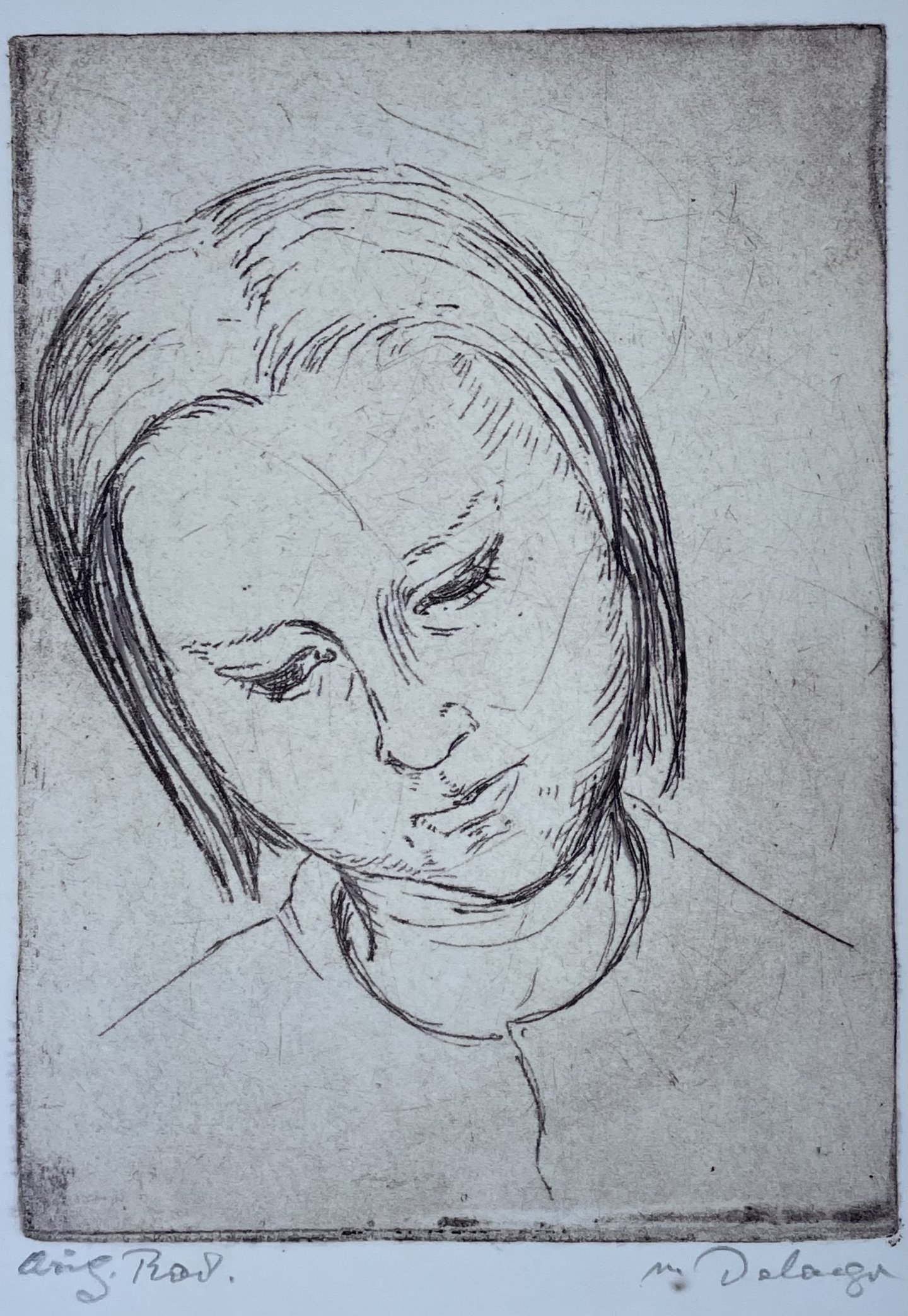 Delago Maria - Mädchen-Bildnis