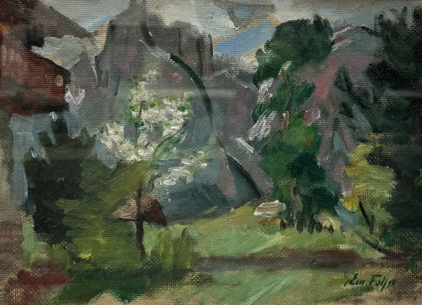 Fohn Emanuel - Frühling am Schlern