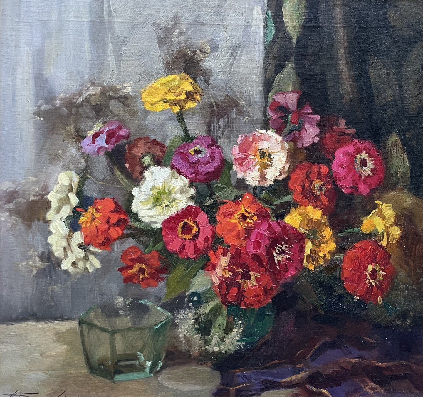Giovacchini Ulderico - Blumenstillleben