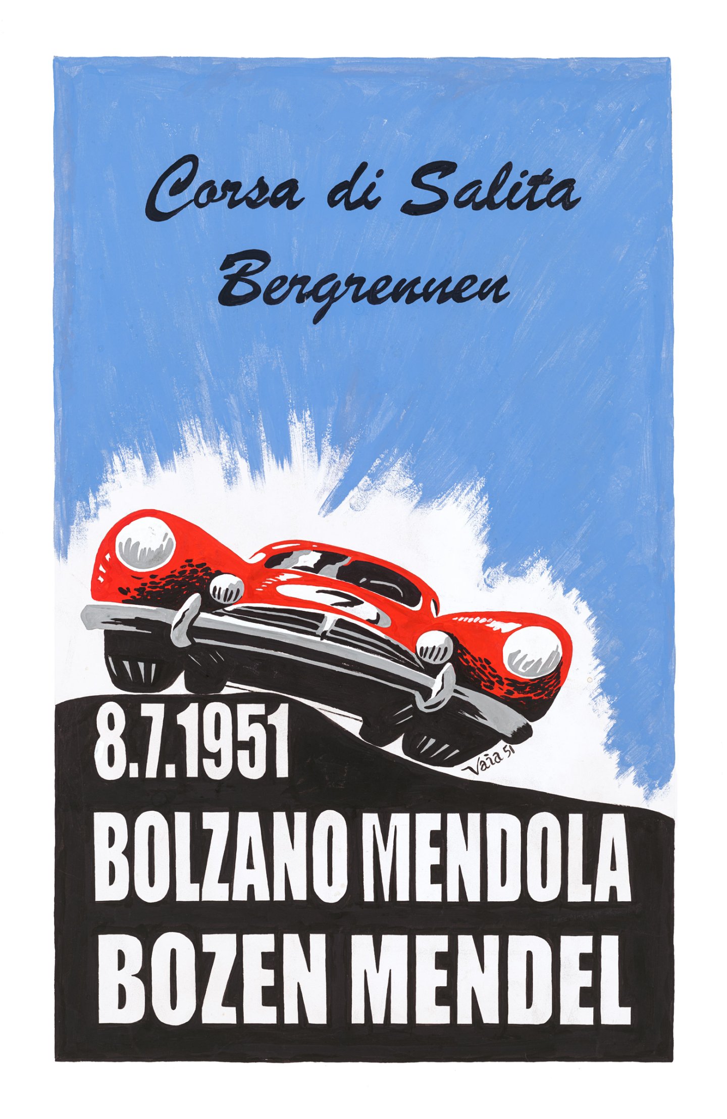 Plakat - Vaia - Mendelrennen