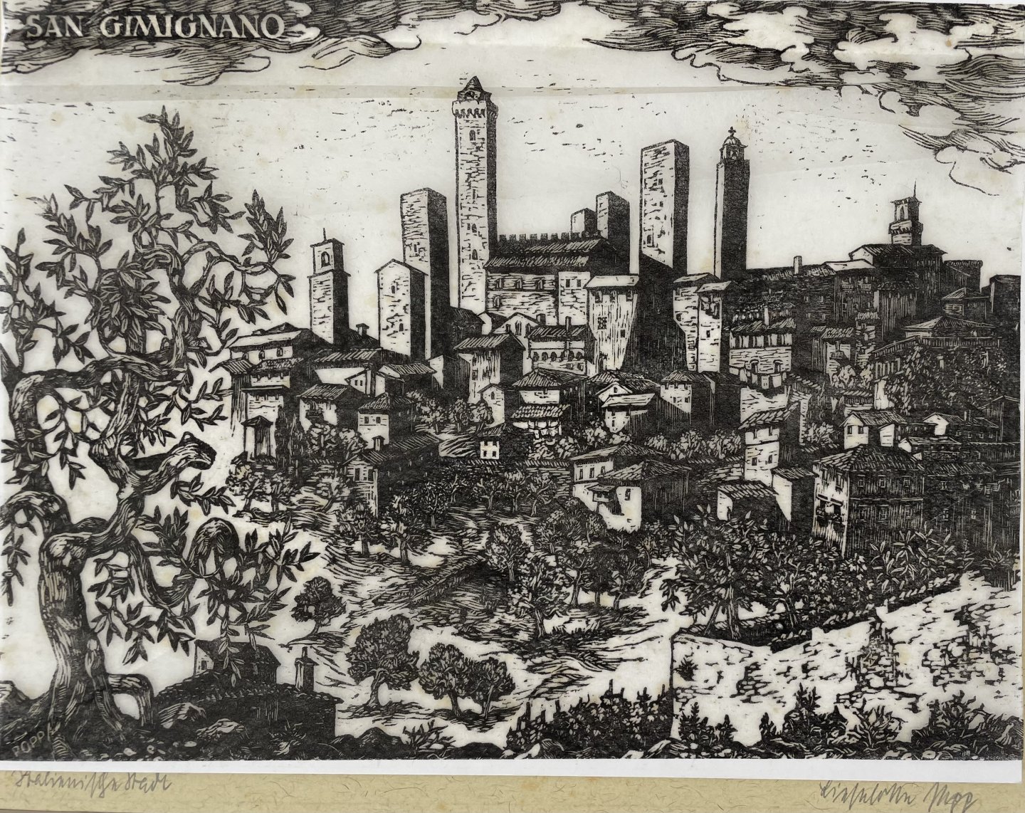 Plangger Popp Lieselotte - San Gimignano