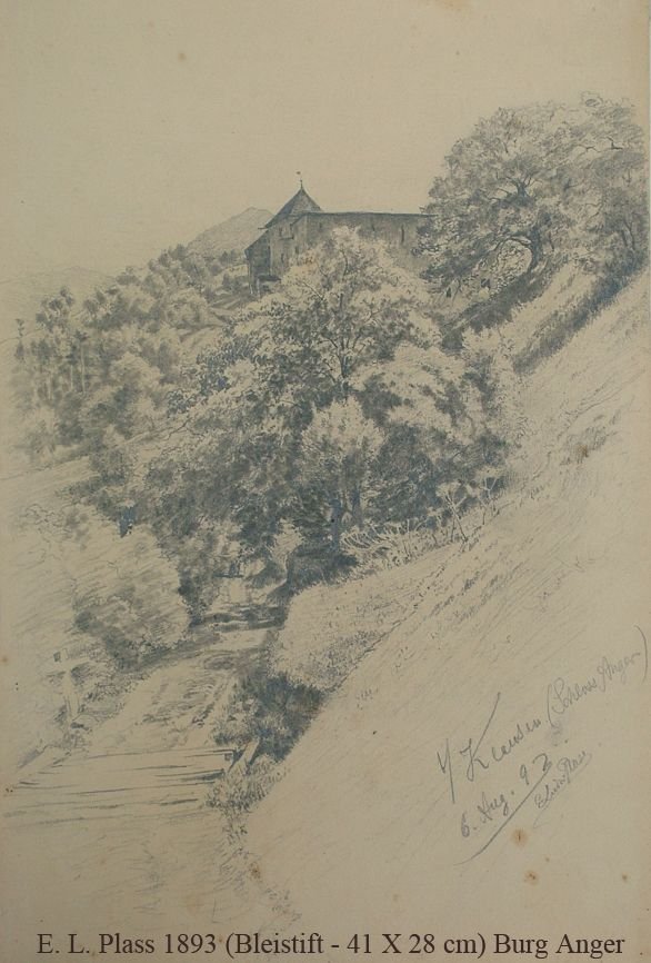 Ernst Plass - Burg Anger - Klausen