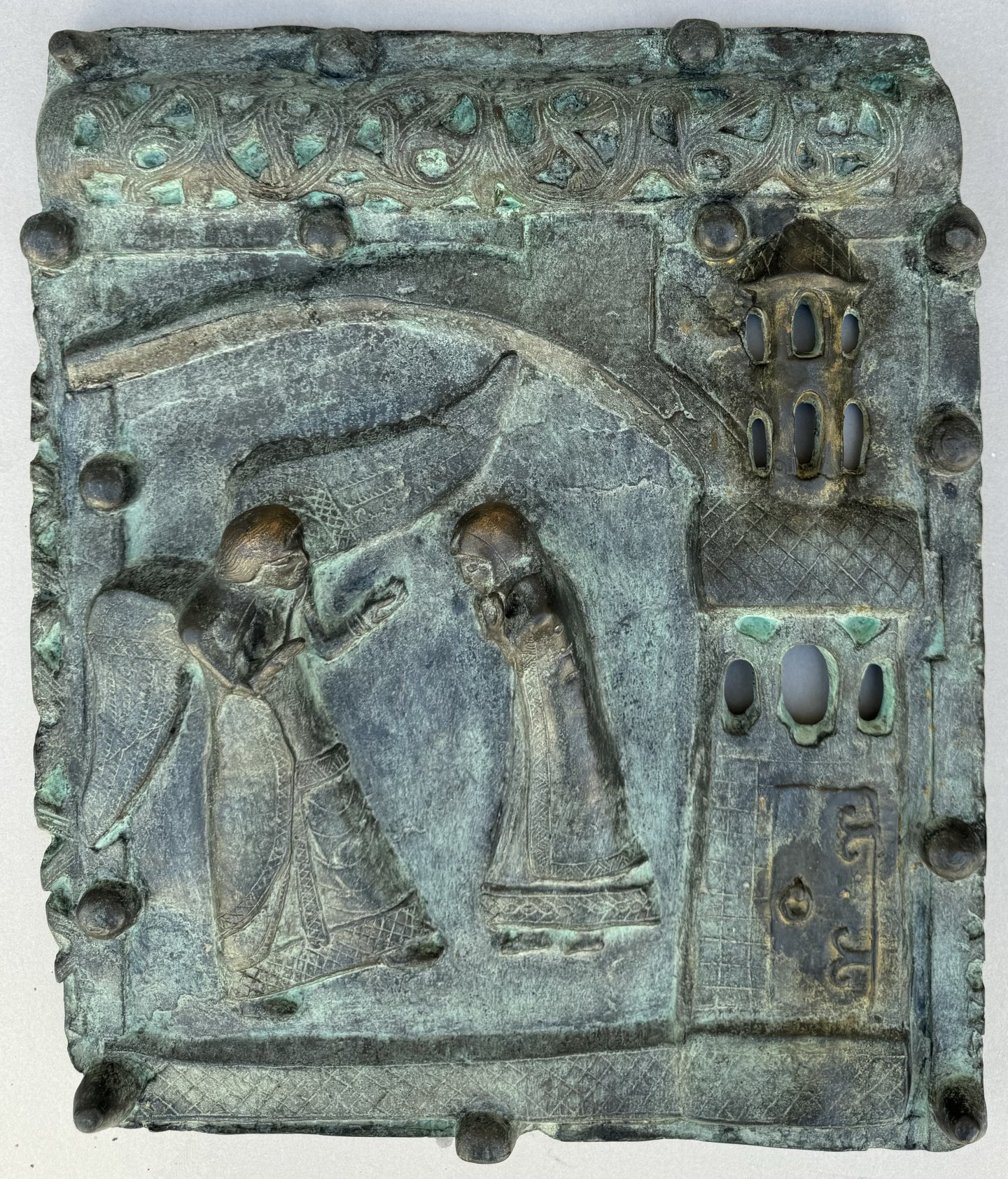 Porta Basilica di San Zeno - Verkündigung