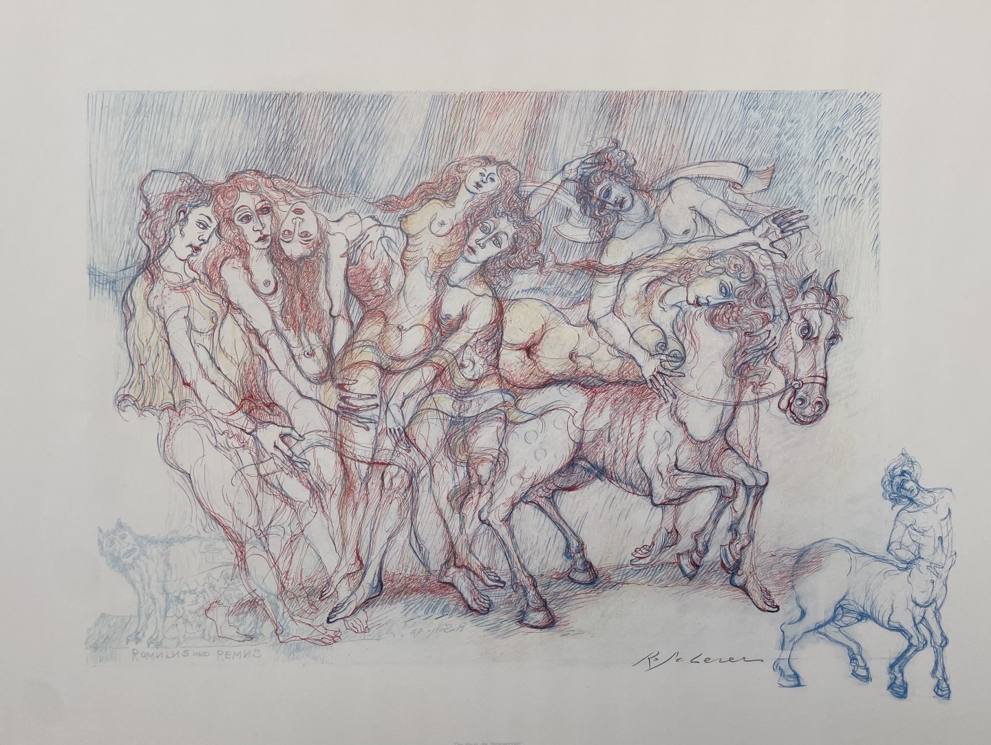 Scherer Robert - Der Raub der Sabinerinnen