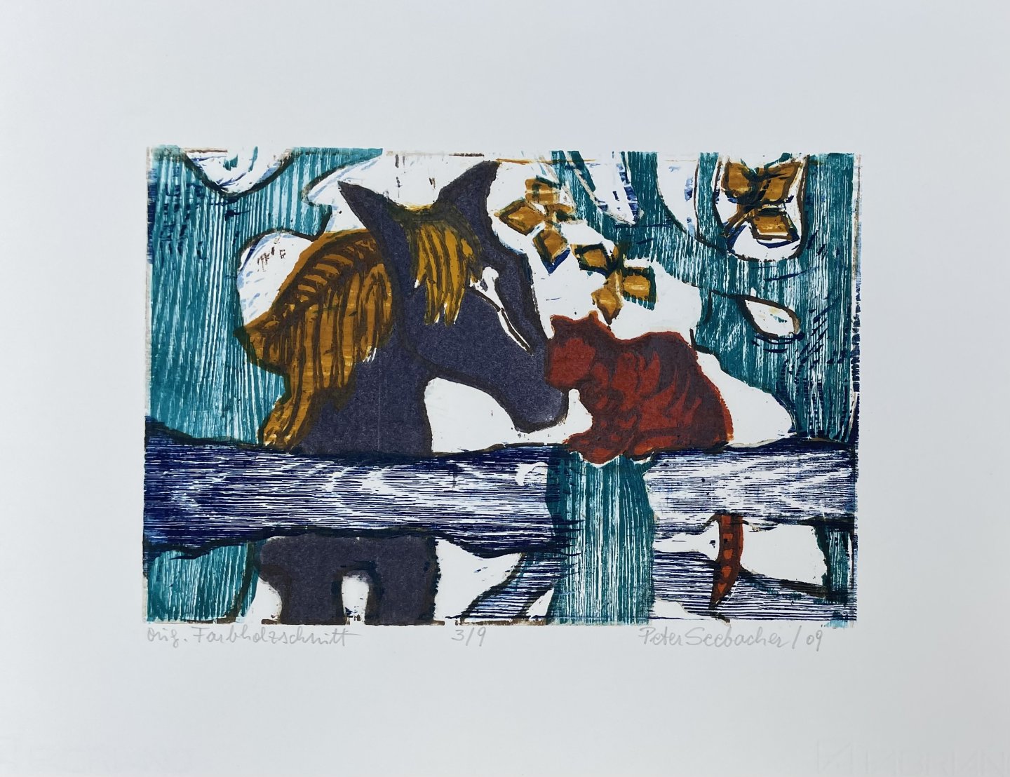 Seebacher Peter - Pferd und Katze