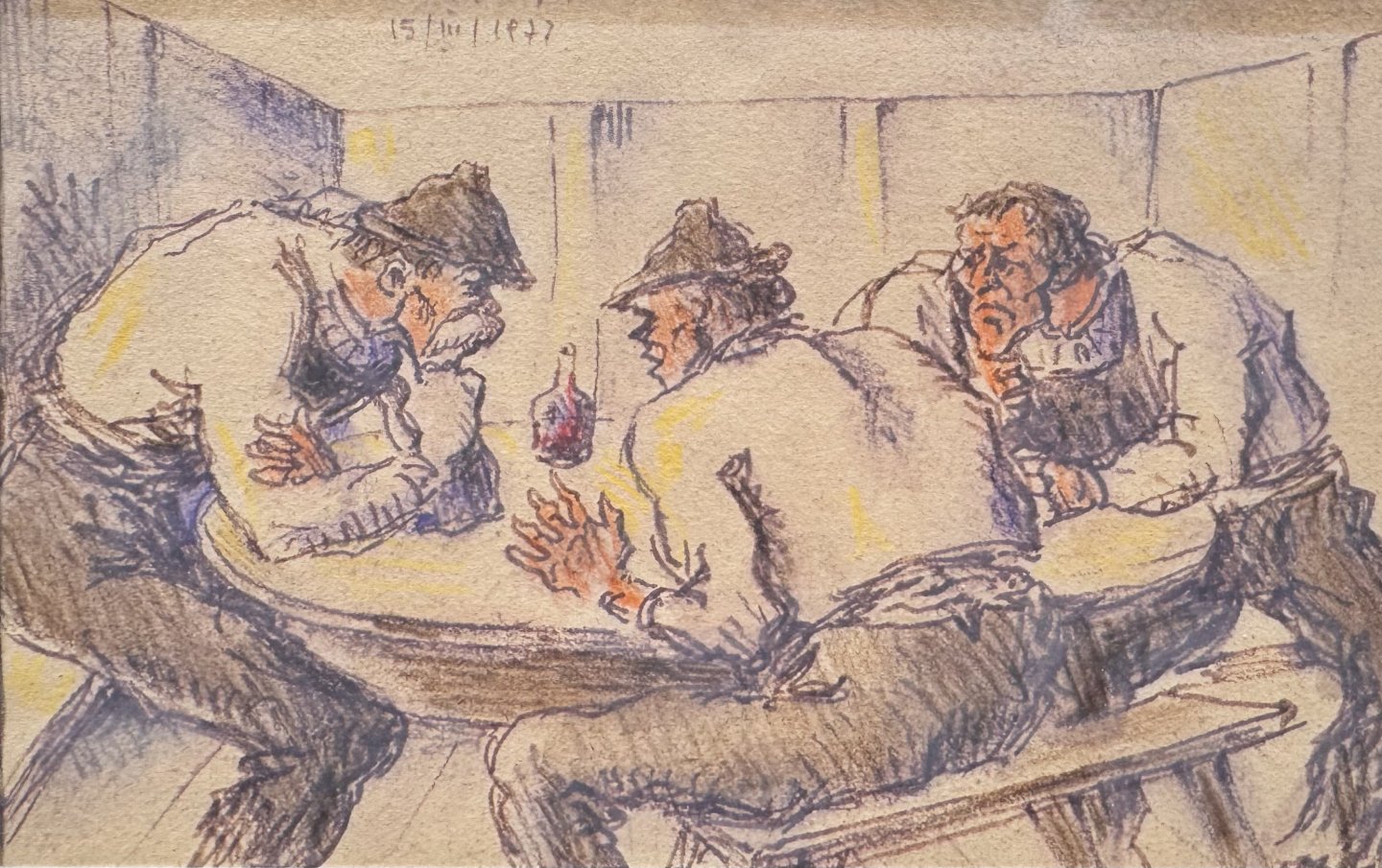 Vallazza Adolf - Sarner in der Stube