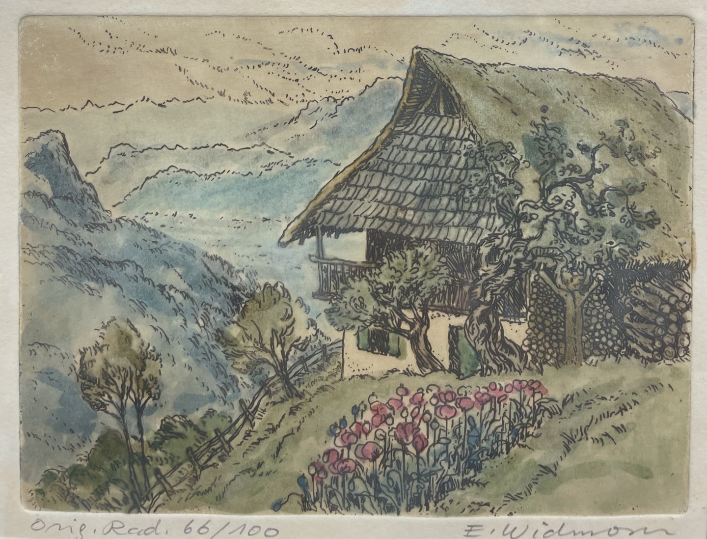 Widmoser Elfi - Bergpanorama