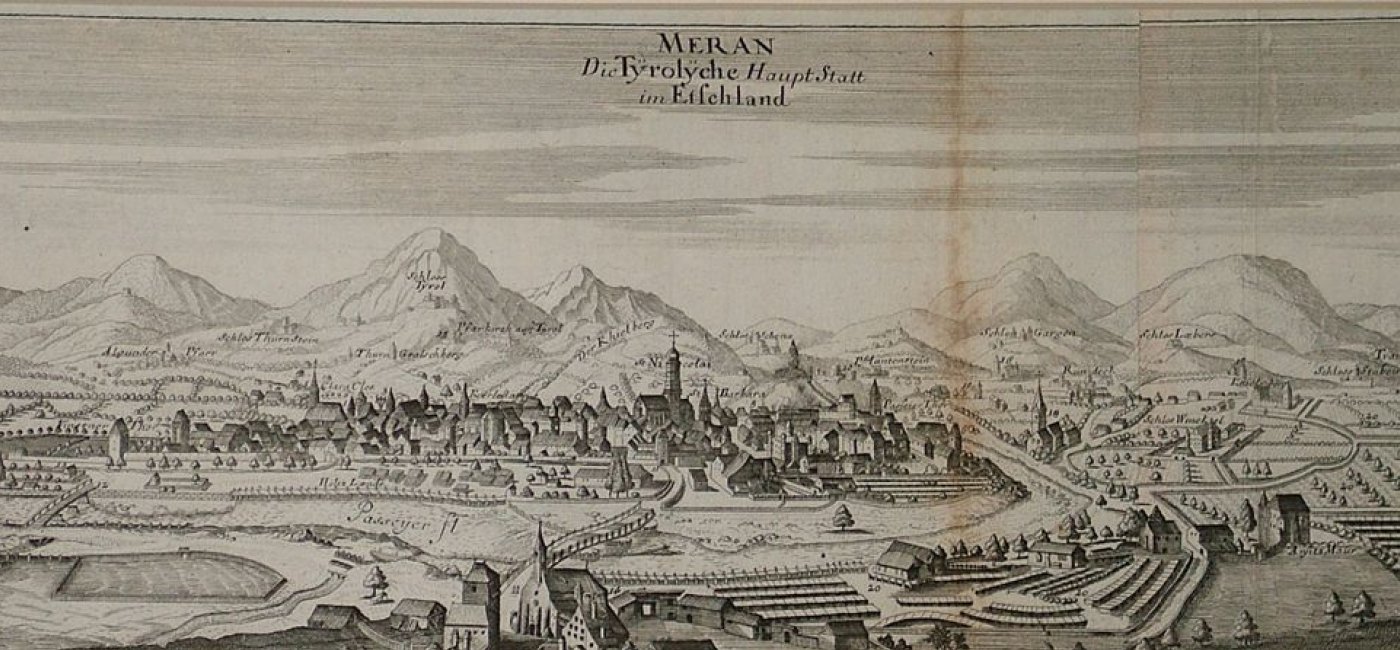 Bodenehr - Kupferstich Meran