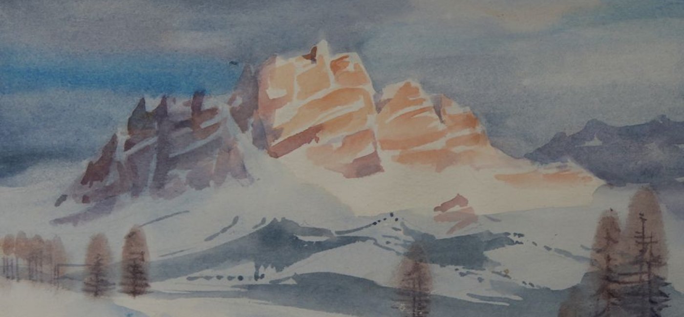Busch-Federspiel Käte - Dolomiten im Winter