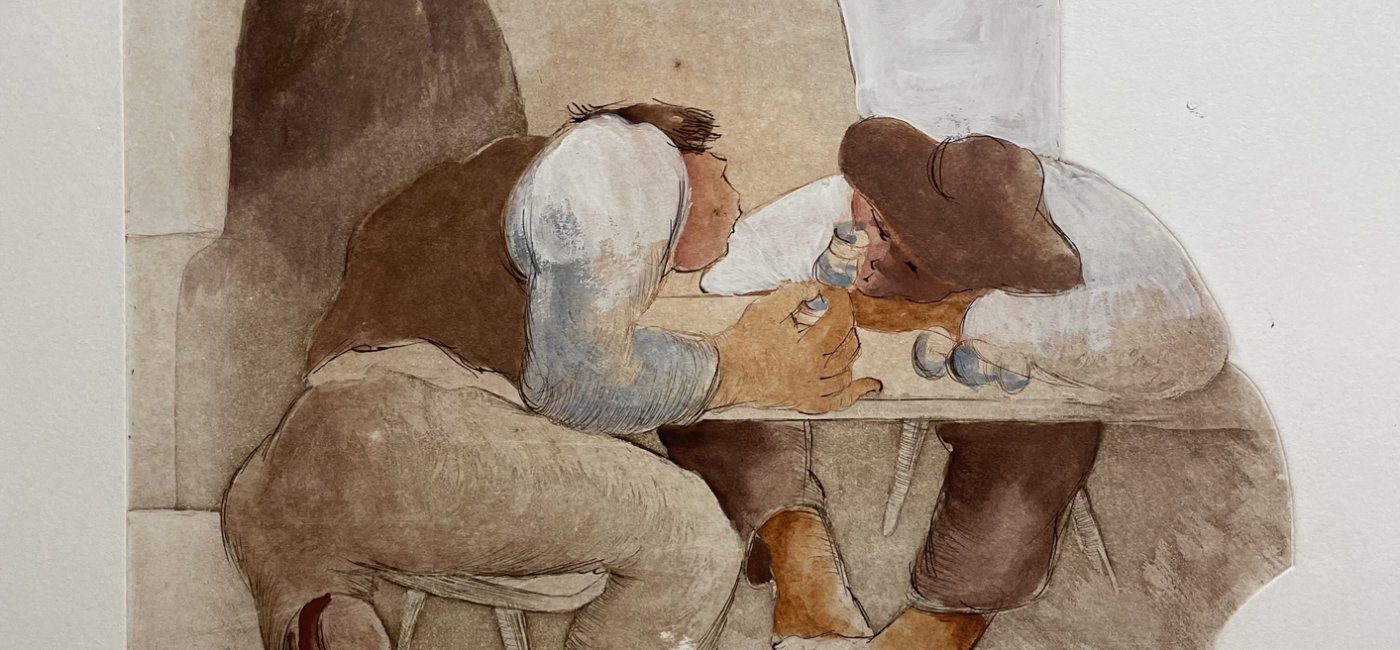 Complojer Rudolf Maria - Im Weinkeller