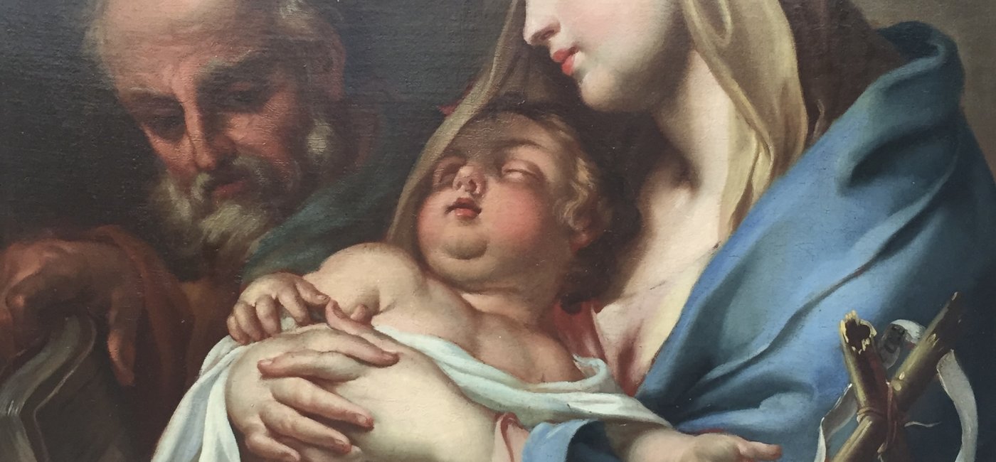 Heilige Familie mit Hl. Johannes Baptist