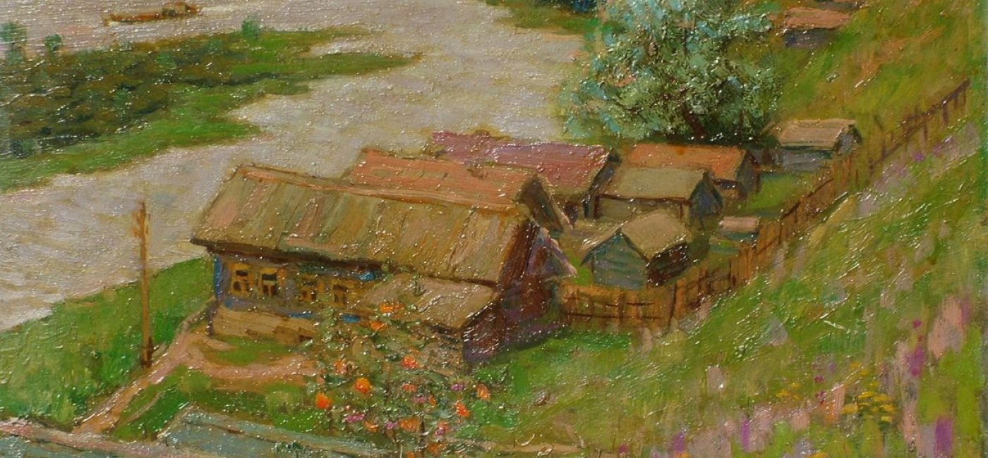 Judin - Houses on the river