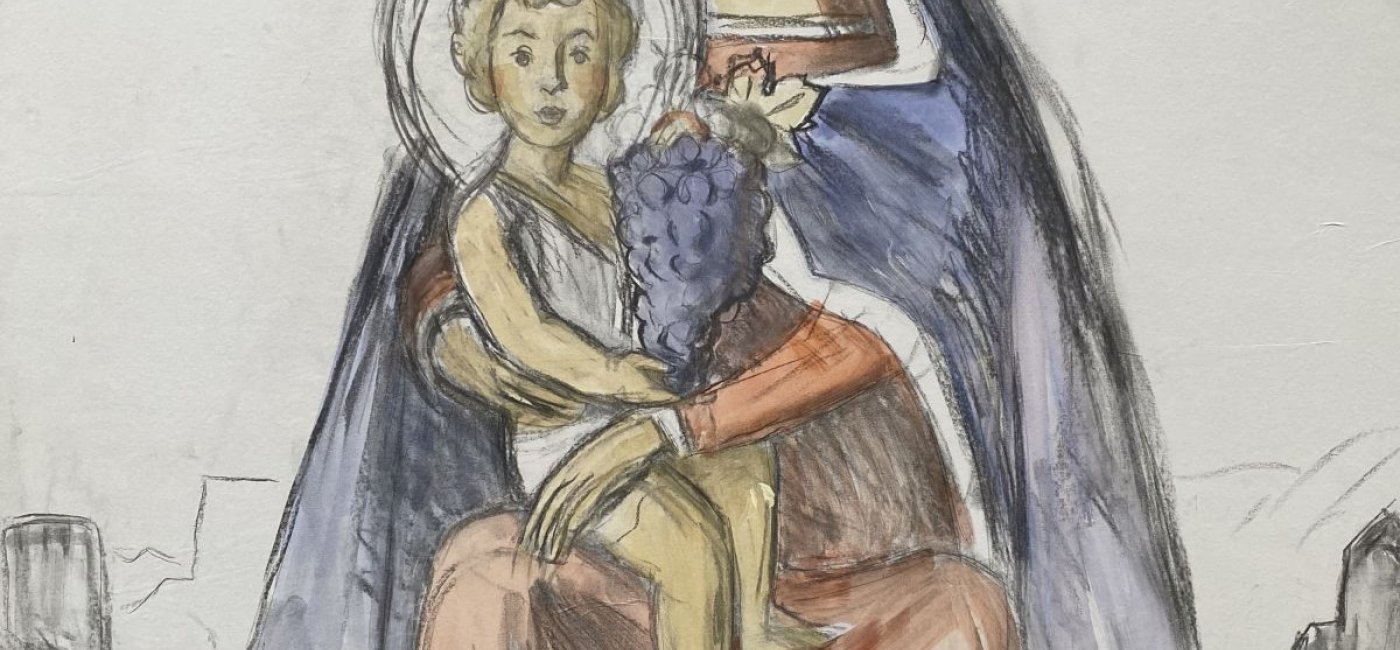 Lenhart Franz - Meraner Madonna mit Jesukind