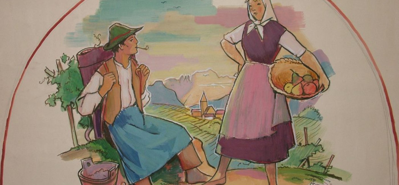 Morandell Peter Paul - Ernte in St. Magdalena