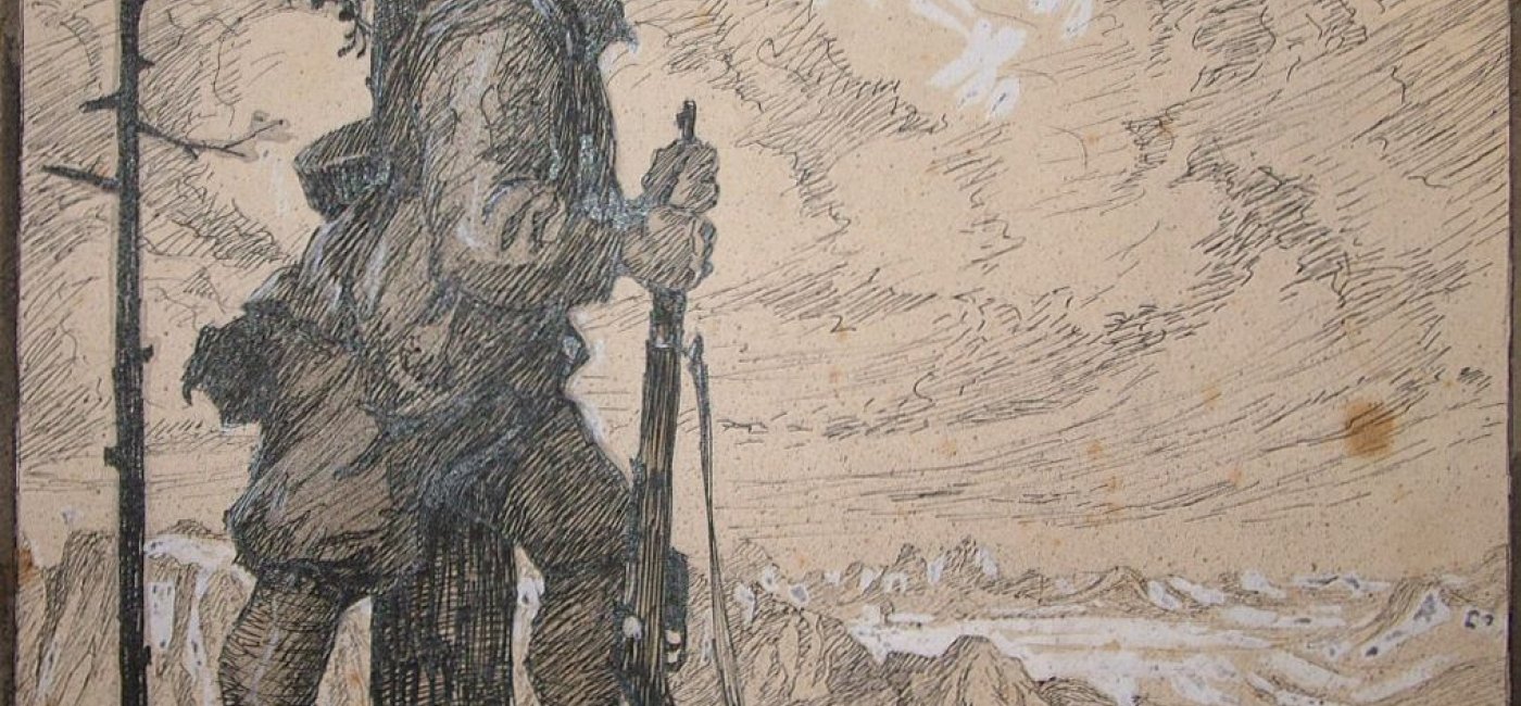 Schreiber R. - Soldat am Ritten