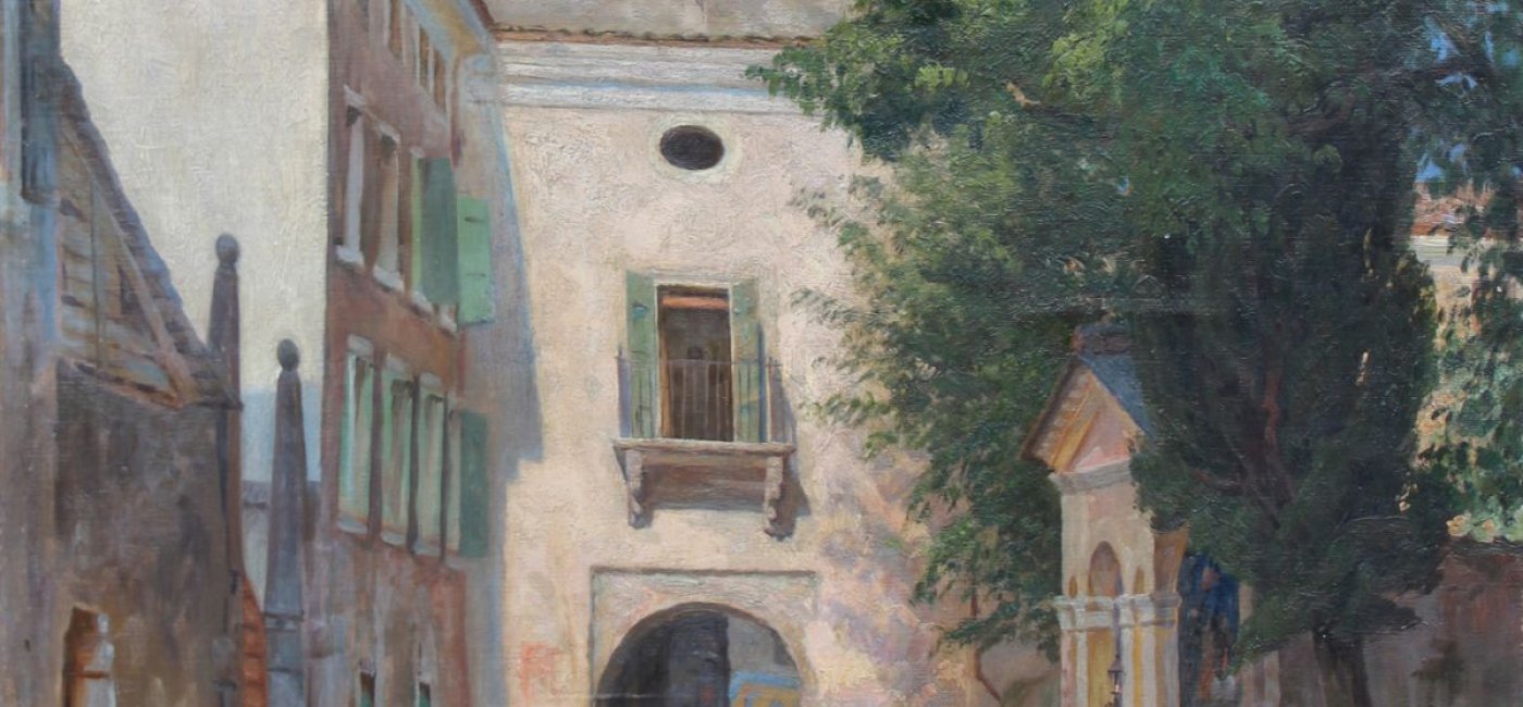 Wennerwald Emil 1907 - Vecchia torre a Garda