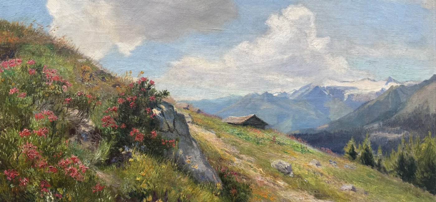Hofer Gottfried - Malga Fevri sul Monte Spinale - M.d.Campiglio