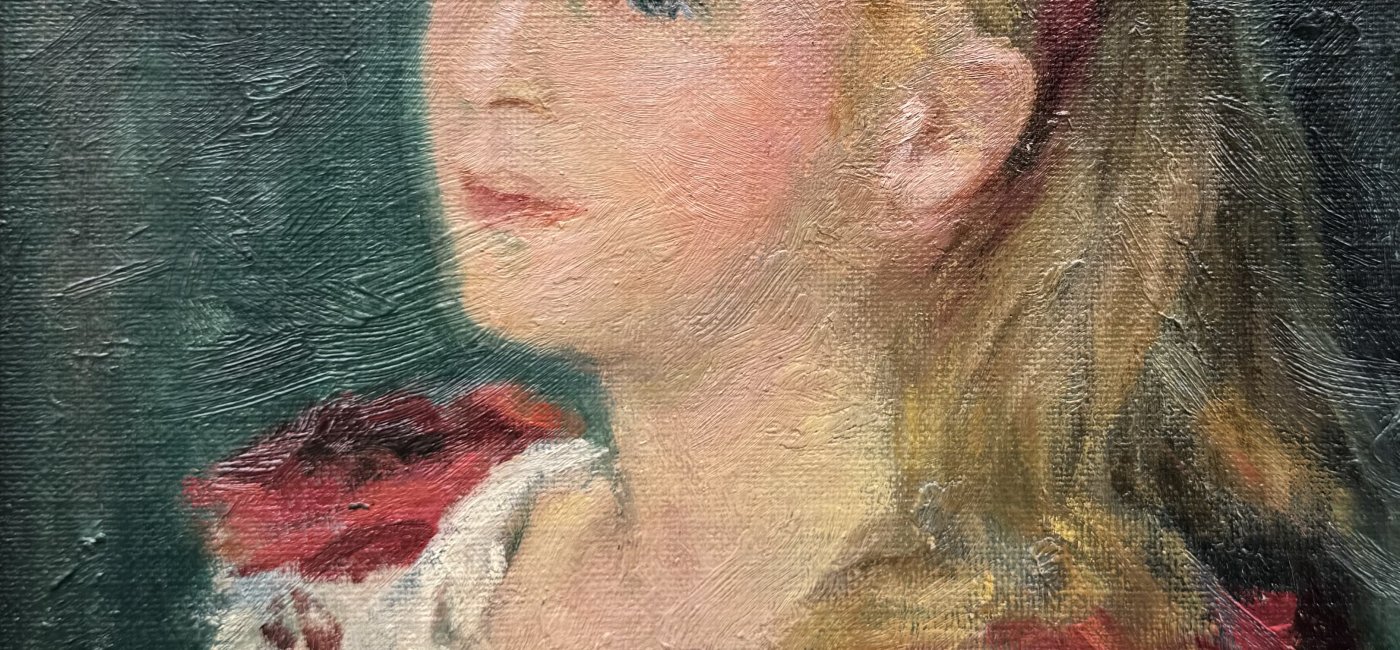 Lenhart Franz - Mädchen - Hommage an Renoir
