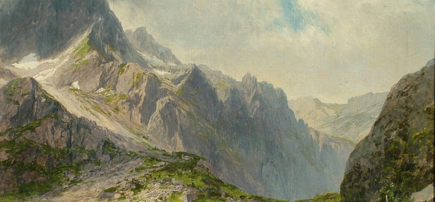 Petrides Konrad - Sandessee mit Tribulaun
