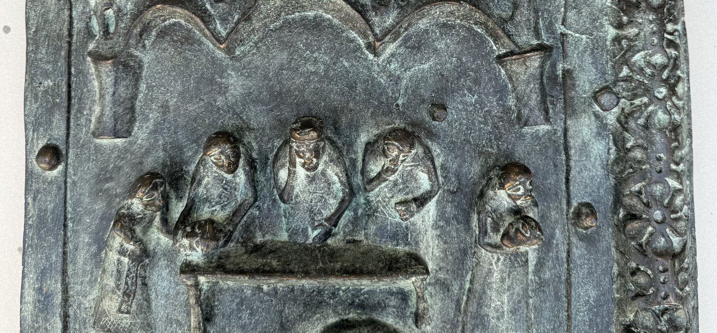 Porta Basilica di San Zeno - Die Vertreibung der Stammeltern aus dem Paradies