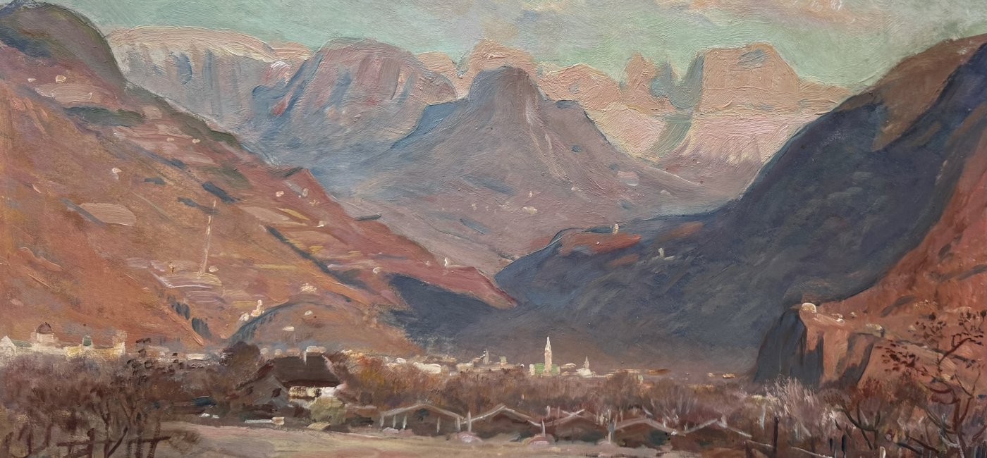 Stolz Albert - Blick auf Bozen